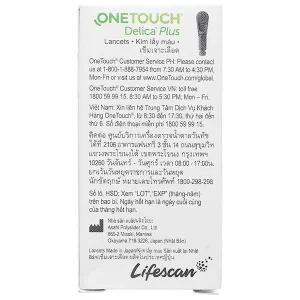 Kim lấy máu One Touch Delica Plus